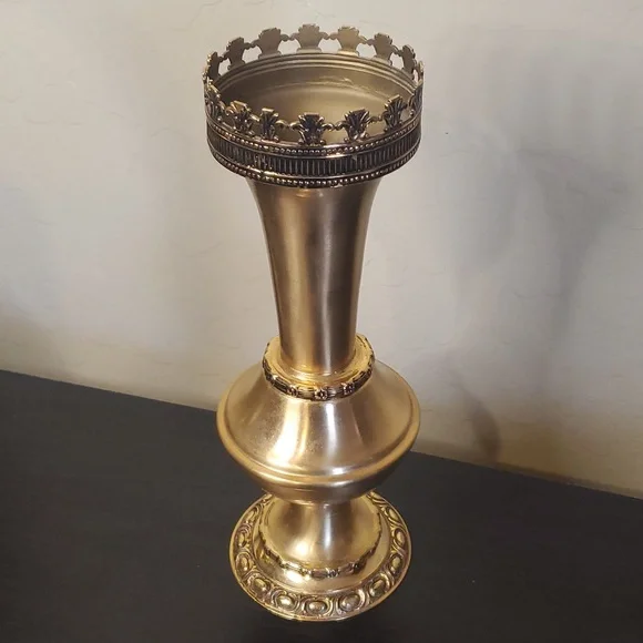 Brass Vase Vintage - Picture 3 of 6
